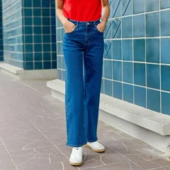 Jean wash ZEPHYR en coton bleu