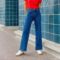 Jean wash ZEPHYR en coton bleu