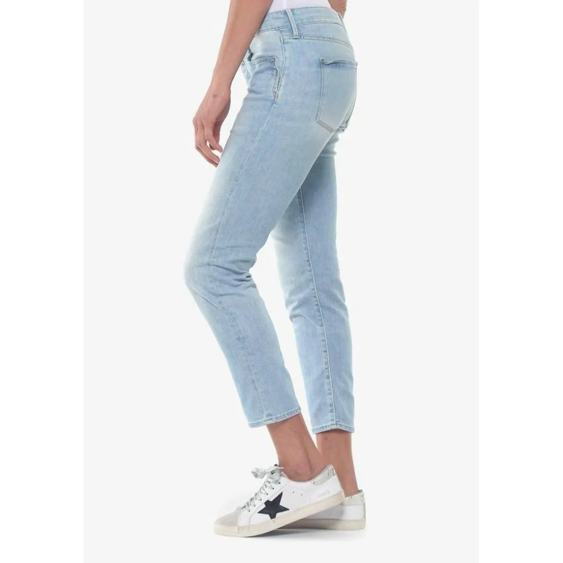Jeans boyfit 200/43, longueur 34 bleu Bree