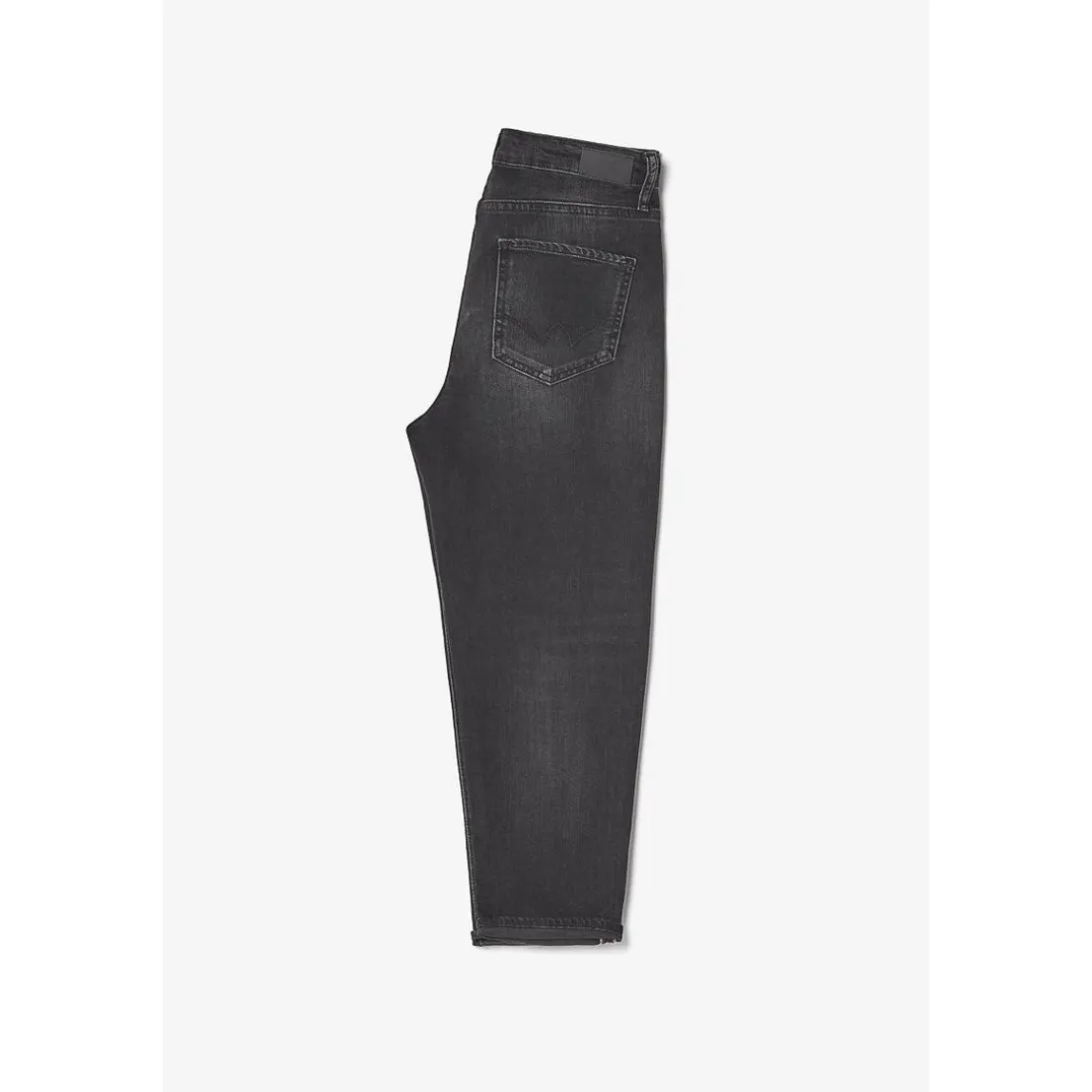 Jeans fille, loose, large COSA - Noir en coton