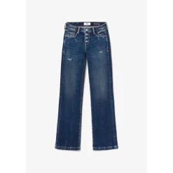 Jeans flare, très évasé en coton