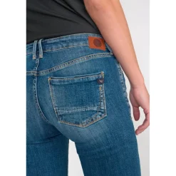 Jeans flare, très évasé , longueur 34 bleu Gaia