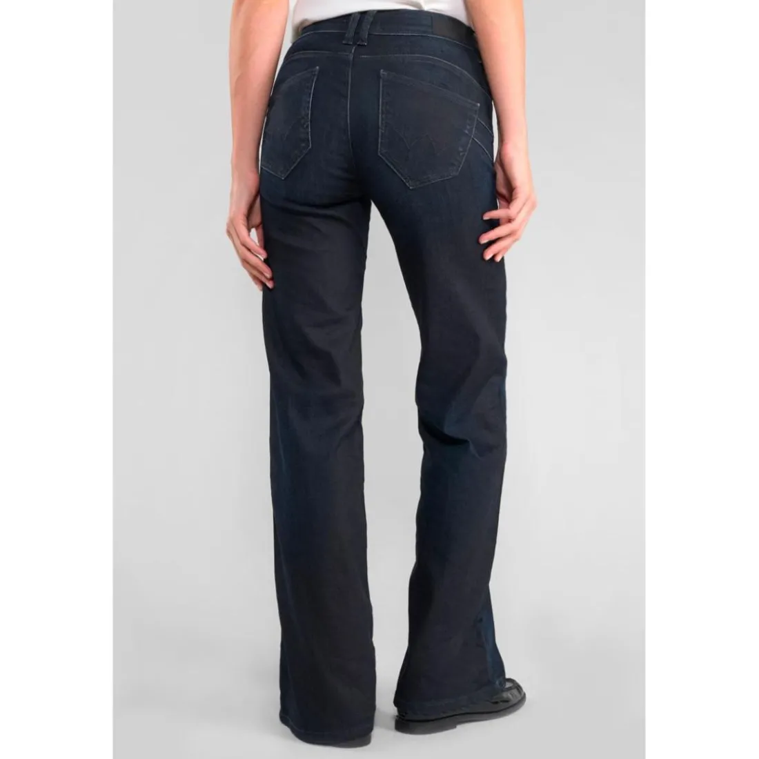 Jeans flare, très évasé PULP high flare, longueur 34 bleu Luna