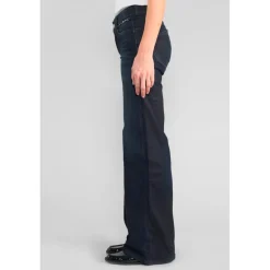 Jeans flare, très évasé PULP high flare, longueur 34 bleu Luna