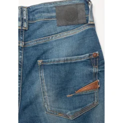 Jeans garçon, loose, large ARNAU, longueur 34 bleu
