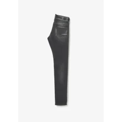 Jeans garçon, slim BLUE JOGG, longueur 34 noir