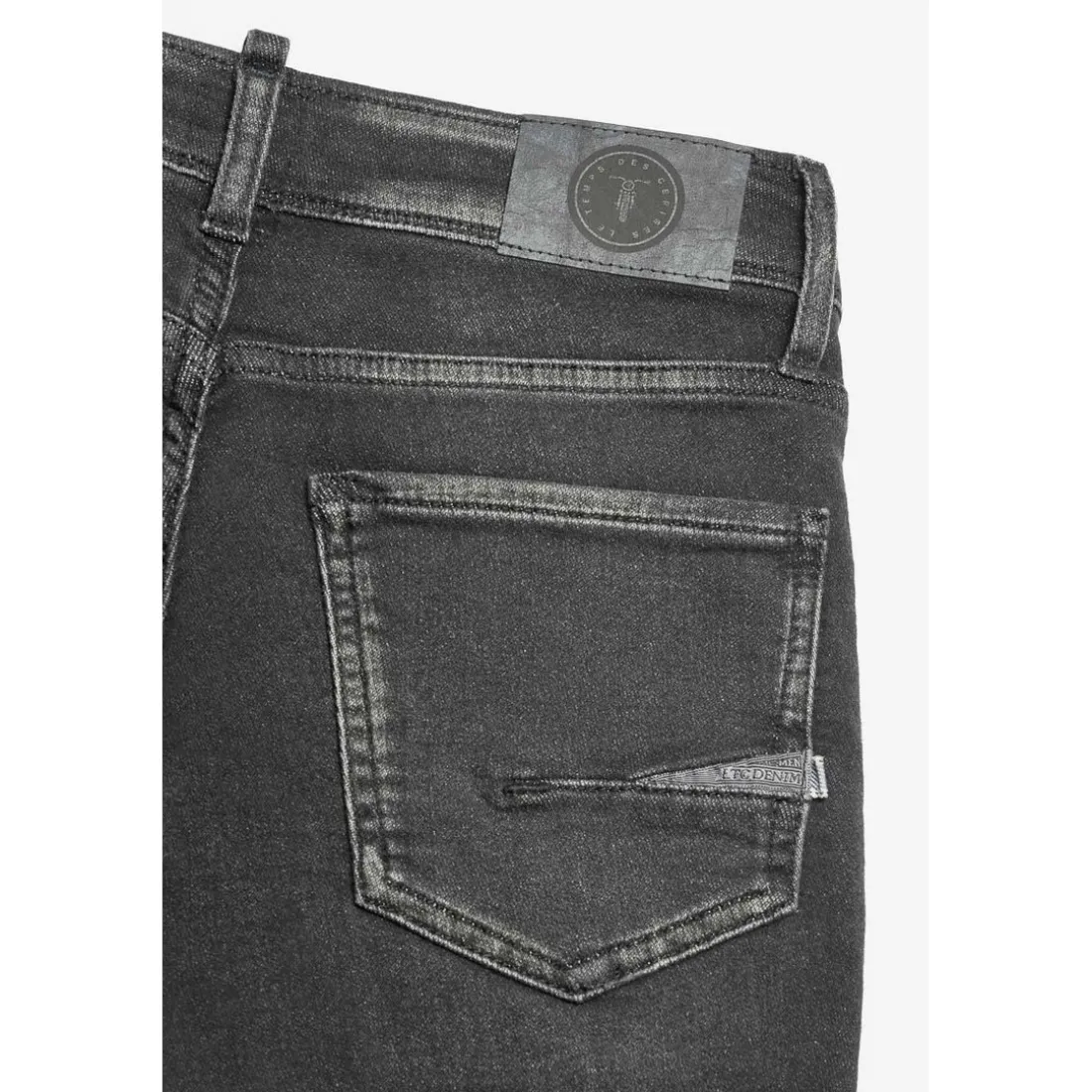 Jeans garçon, slim BLUE JOGG, longueur 34 noir