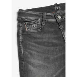 Jeans garçon, slim BLUE JOGG, longueur 34 noir