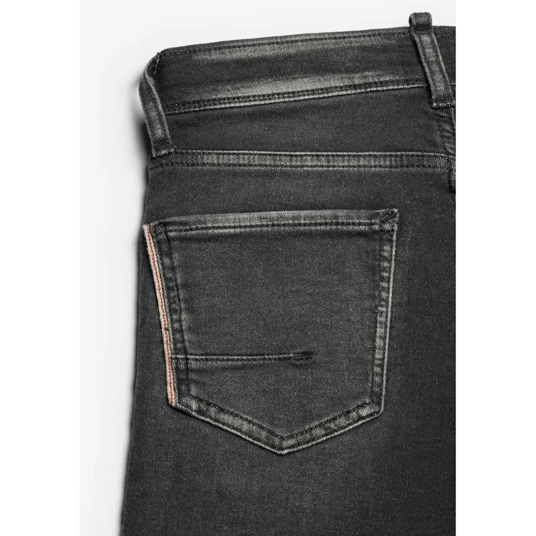 Jeans garçon, slim BLUE JOGG, longueur 34 noir