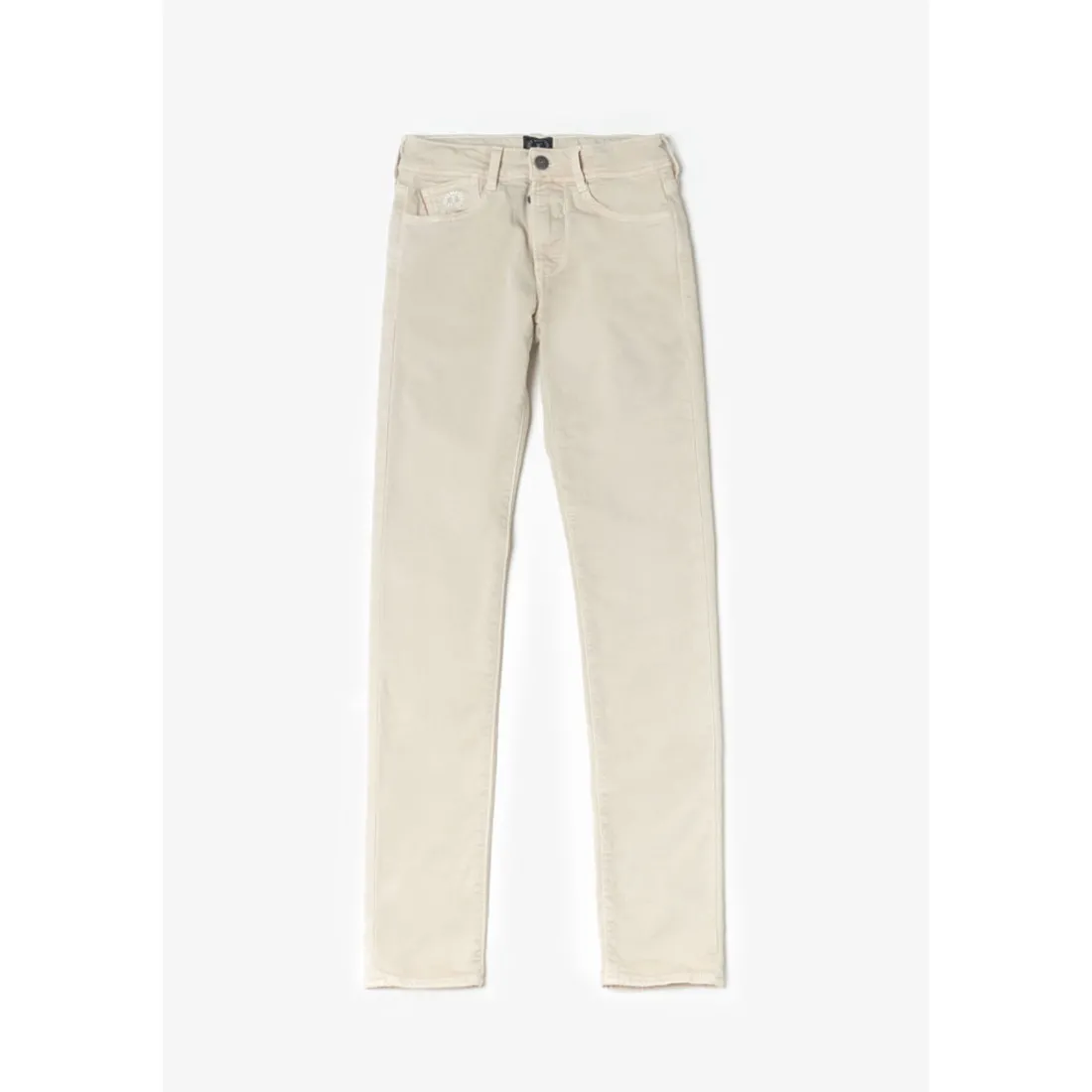 Jeans garçon, slim BLUE JOGG, longueur 34 blanc