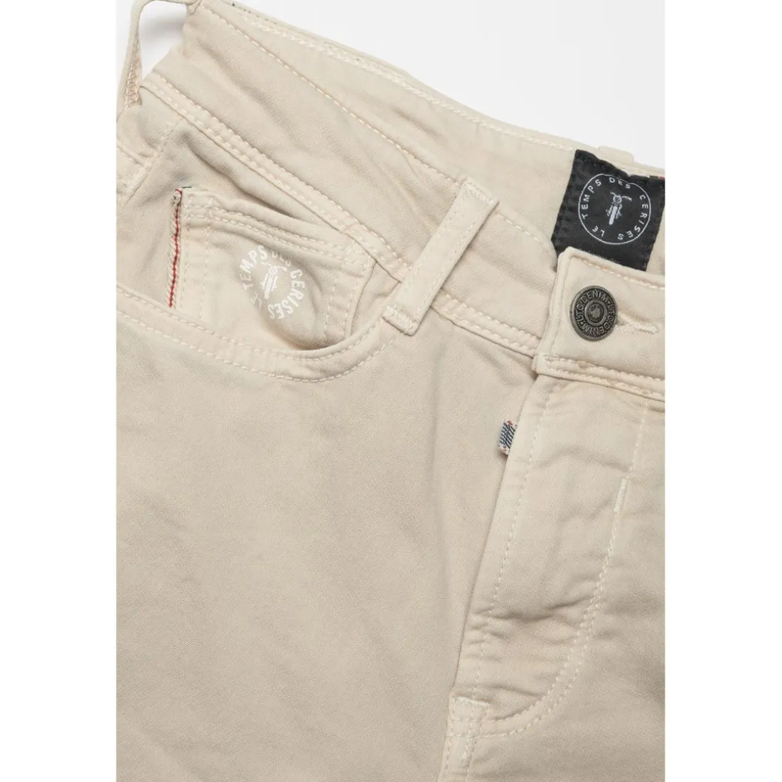 Jeans garçon, slim BLUE JOGG, longueur 34 blanc