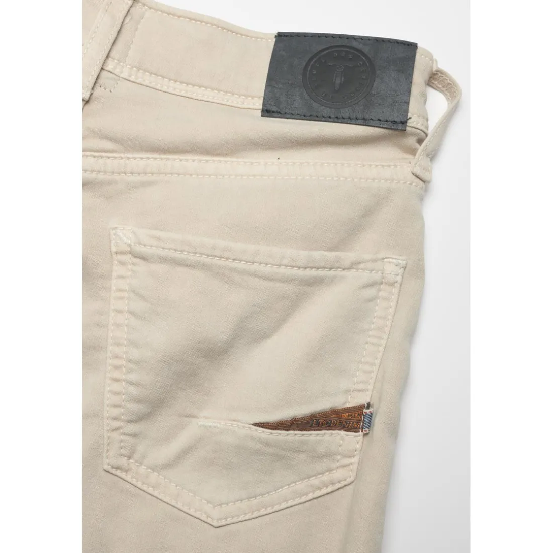Jeans garçon, slim BLUE JOGG, longueur 34 blanc