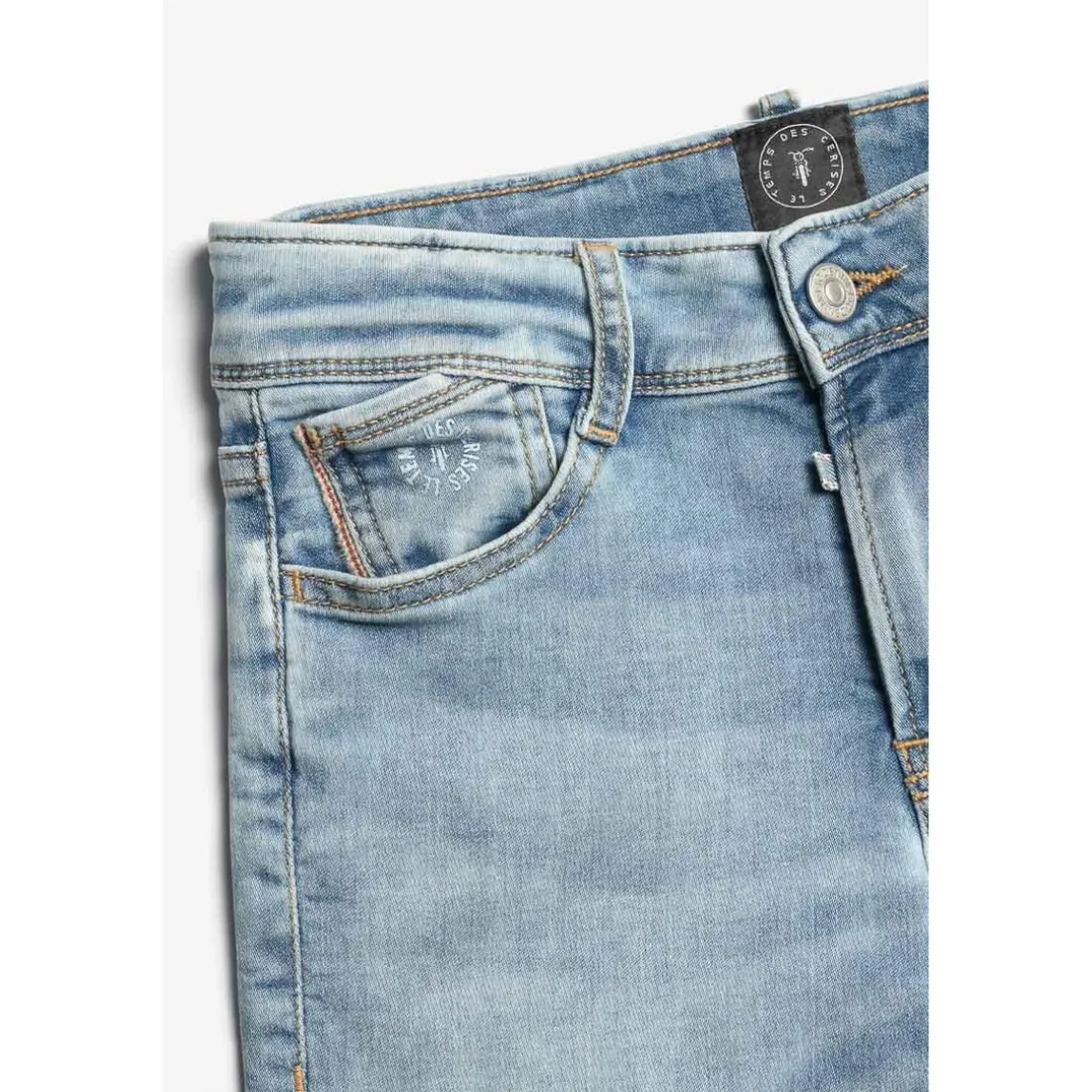 Jeans garçon, slim BLUE JOGG Maxx, longueur 34 bleu en coton