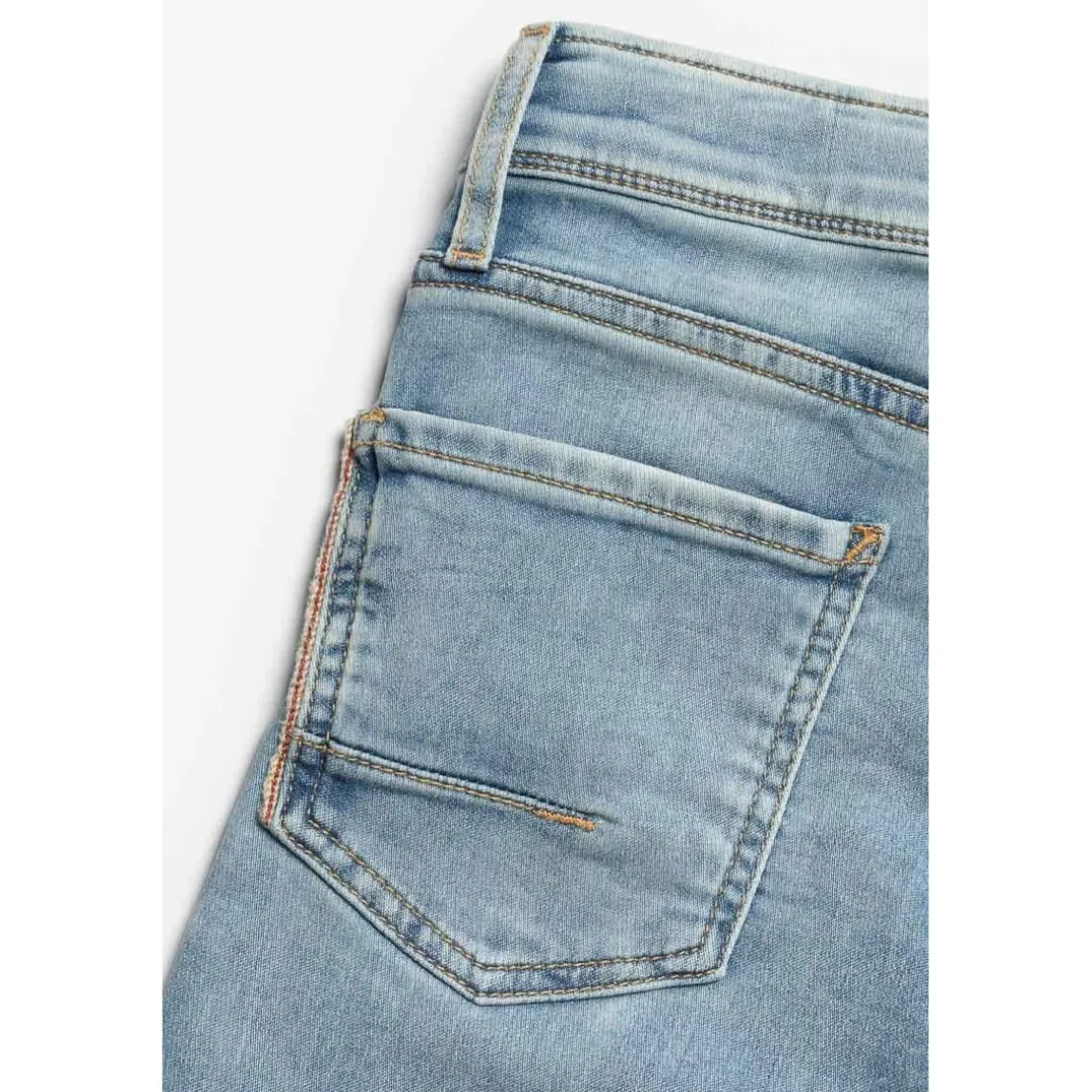 Jeans garçon, slim BLUE JOGG Maxx, longueur 34 bleu en coton