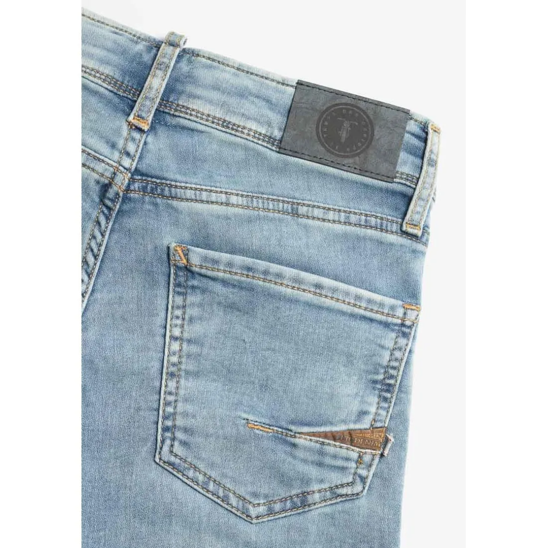 Jeans garçon, slim BLUE JOGG Maxx, longueur 34 bleu en coton