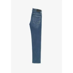 Jeans garçon, slim Harry jogg, longueur 34 bleu