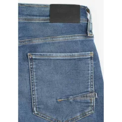 Jeans garçon, slim Harry jogg, longueur 34 bleu