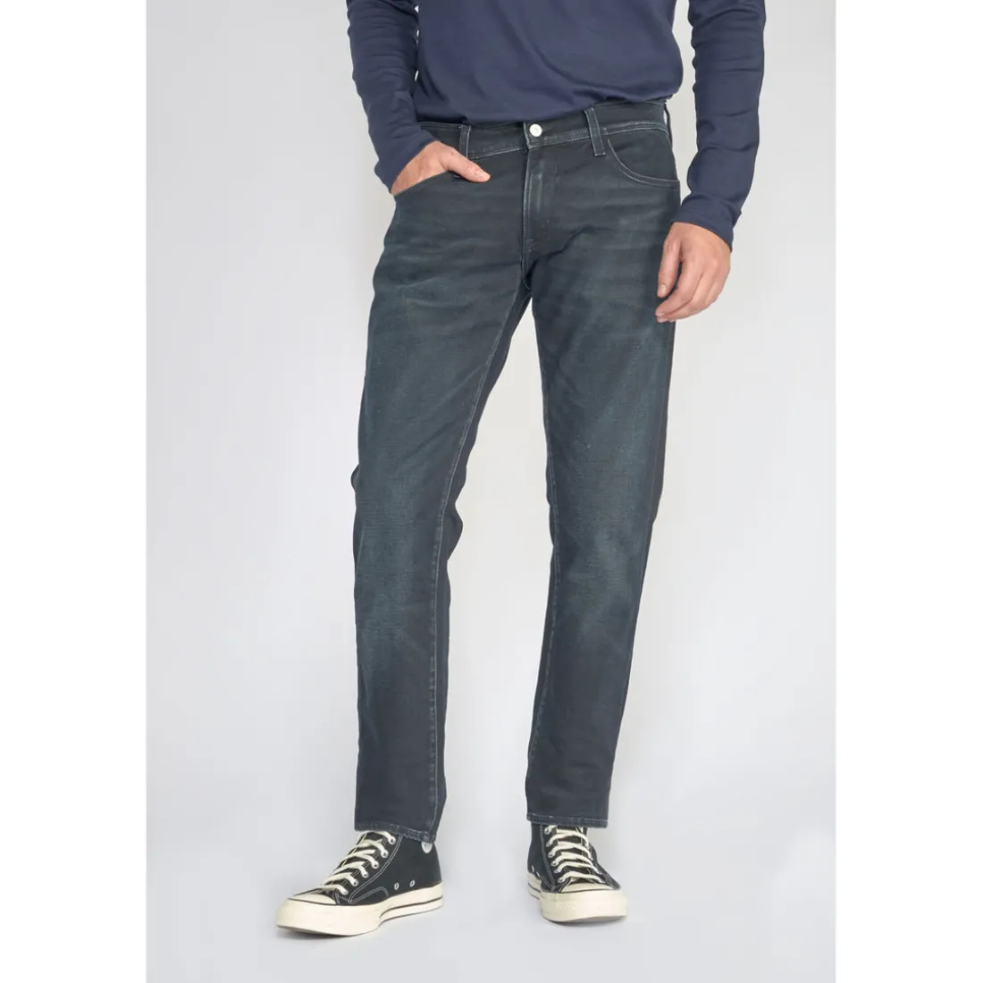 Jeans Jogg 700/11 adjusted bleu-noir N°1 en coton