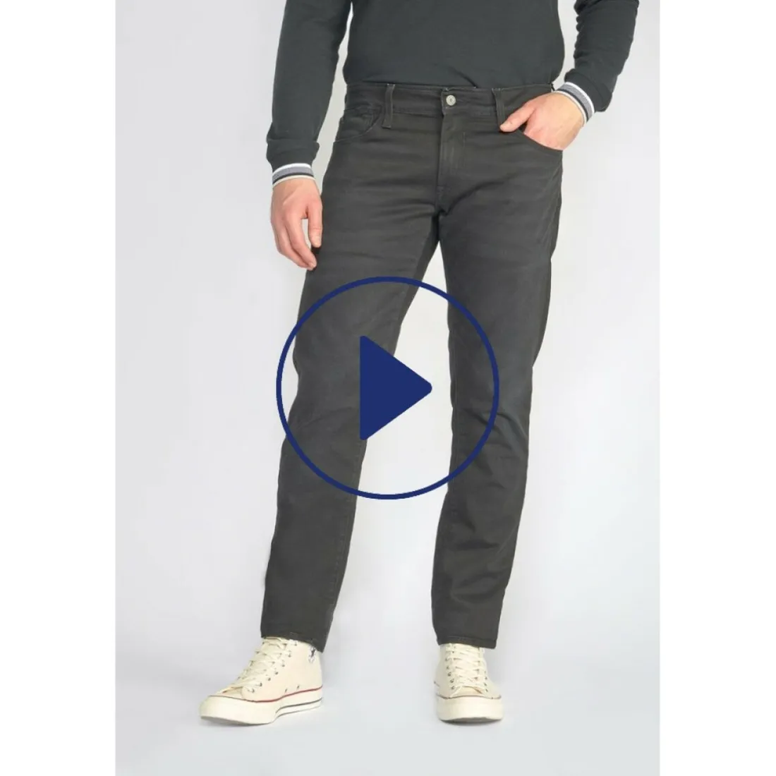 Jeans Jogg 700/11 adjusted noir N°0 en coton