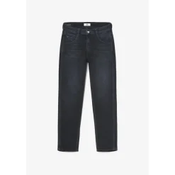 Jeans loose, large 400/60 girlfriend, longueur 34 bleu en coton Blair