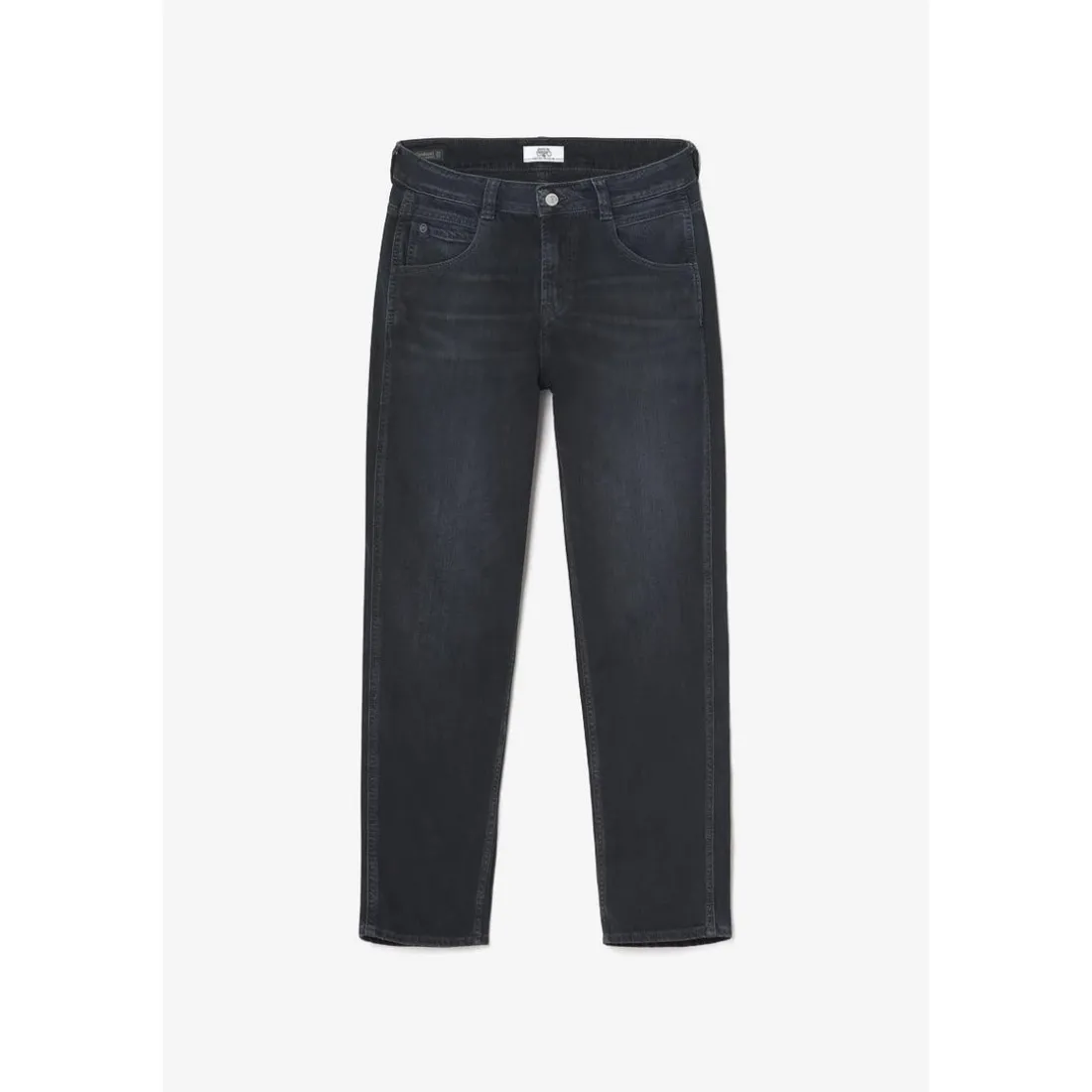 Jeans loose, large 400/60 girlfriend, longueur 34 bleu en coton Blair