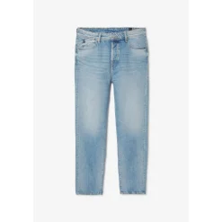 Jeans loose, large 1999, longueur 34 bleu en coton Dean