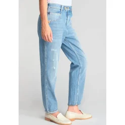 Jeans loose, large 400/60, longueur 34 bleu