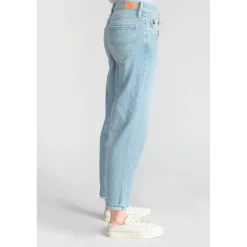 Jeans loose, large cosy, 7/8ème bleu Lucie