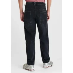 Jeans loose, large NOAH, longueur 34 noir Alan