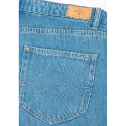 Jeans loose, large VICTORIA, longueur 34 bleu Agnes