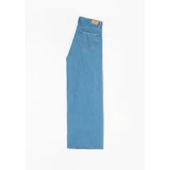 Jeans loose, large VICTORIA, longueur 34 bleu Agnes
