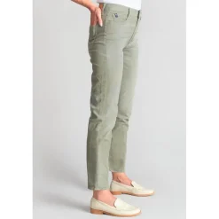 Jeans Marylou mom 400/17, 7/8ème kaki