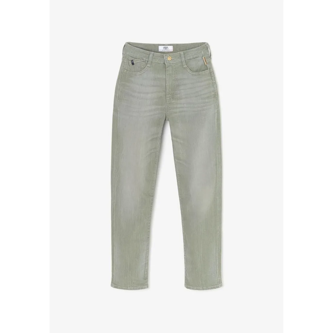 Jeans Marylou mom 400/17, 7/8ème kaki