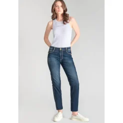 Jeans mom 400/18, 7/8ème bleu Lia