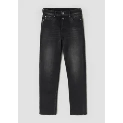 Jeans mom 400/18, 7/8ème noir