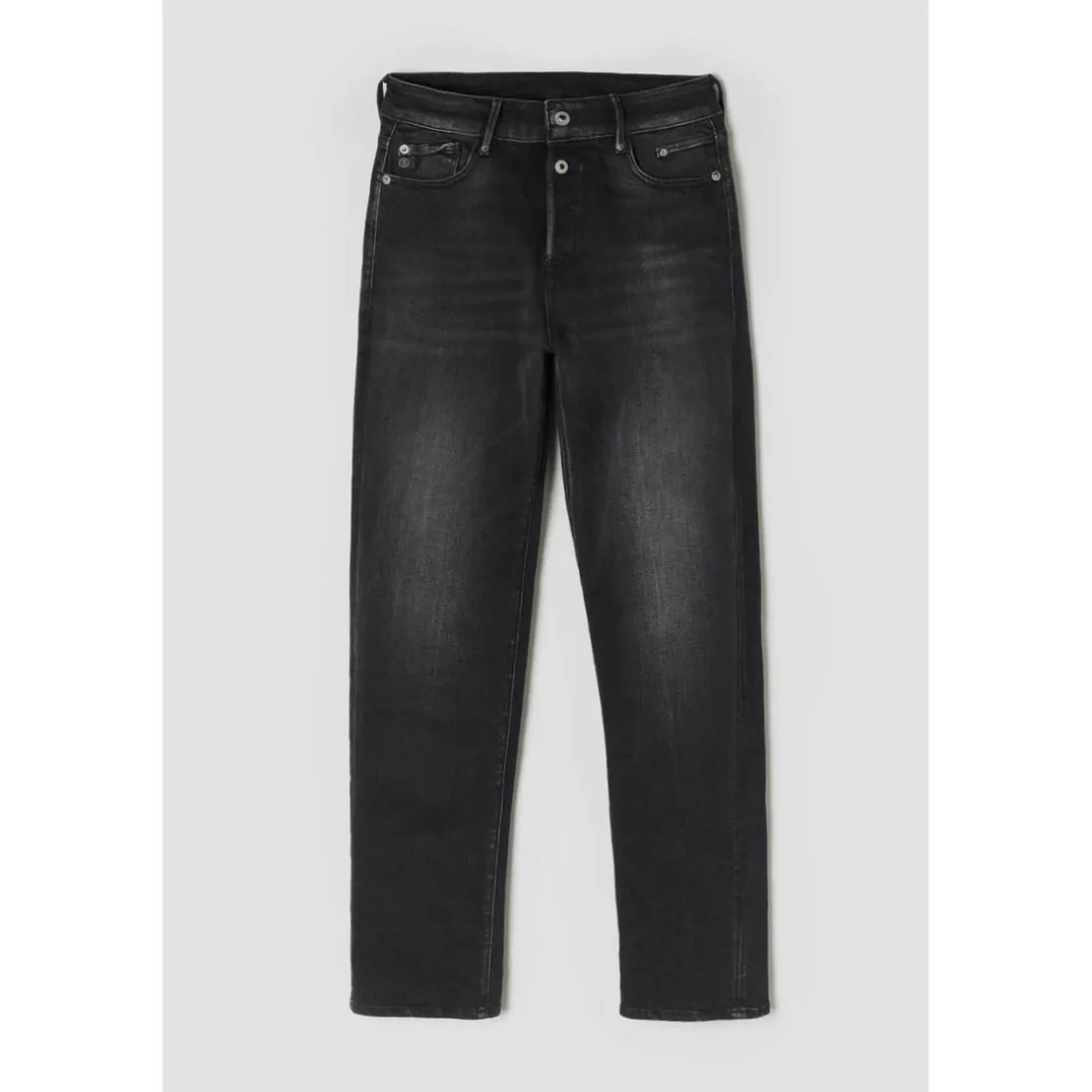 Jeans mom 400/18, 7/8ème noir