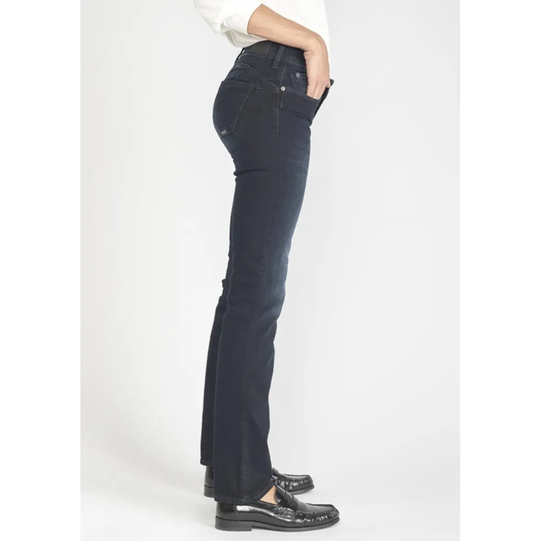 Jeans push-up regular, droit PULP, longueur 34 bleu Vox