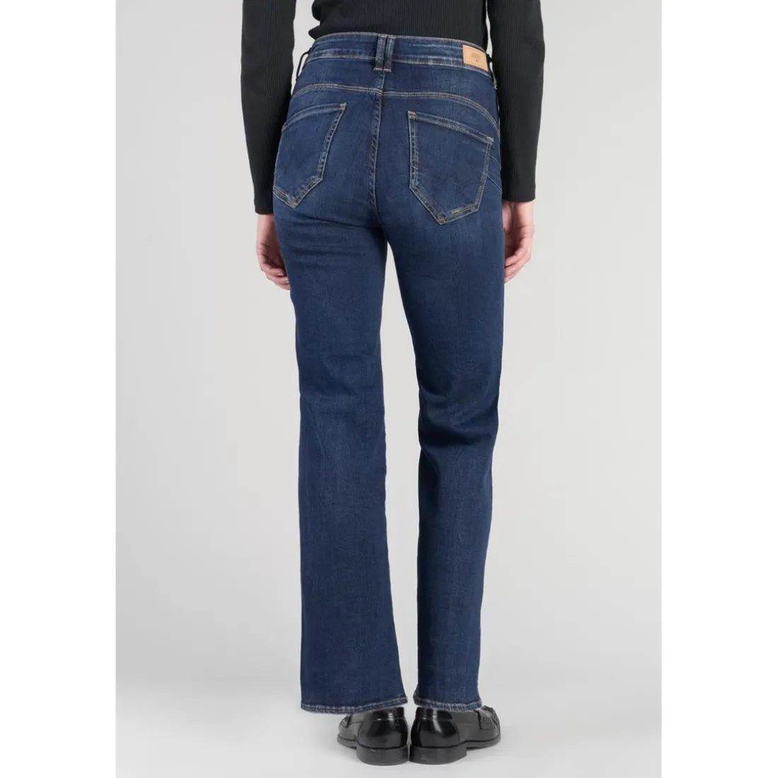 Jeans push-up regular, droit taille haute PULP, 7/8ème bleu Alice