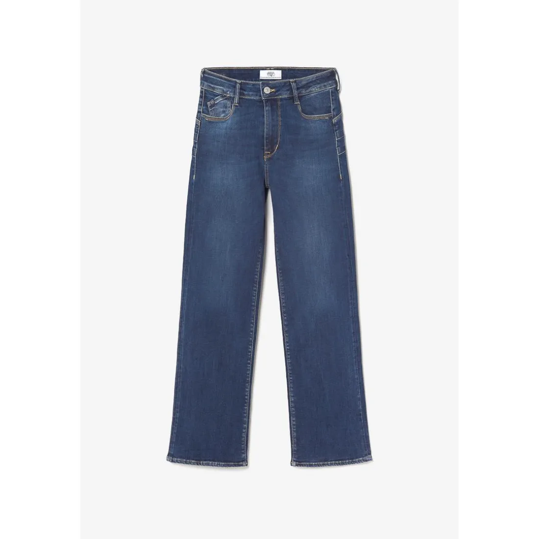 Jeans push-up regular, droit taille haute PULP, 7/8ème bleu Alice