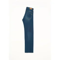 Jeans push-up regular, droit taille haute PULP, longueur 34 bleu Hope