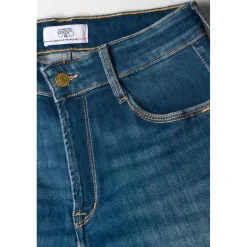 Jeans push-up regular, droit taille haute PULP, longueur 34 bleu Hope