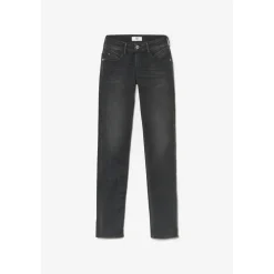Jeans push-up regular, droit PULP, longueur 33 noir en coton