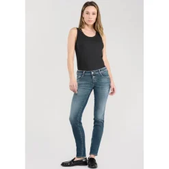Jeans push-up slim PULP, longueur 34 bleu Molly