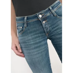 Jeans push-up slim PULP, longueur 34 bleu Molly
