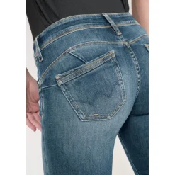 Jeans push-up slim PULP, longueur 34 bleu Molly