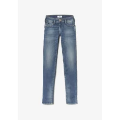 Jeans push-up slim PULP, longueur 33 bleu en coton Cléo