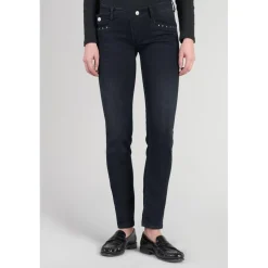 Jeans push-up slim PULP, longueur 34 bleu en coton Lena