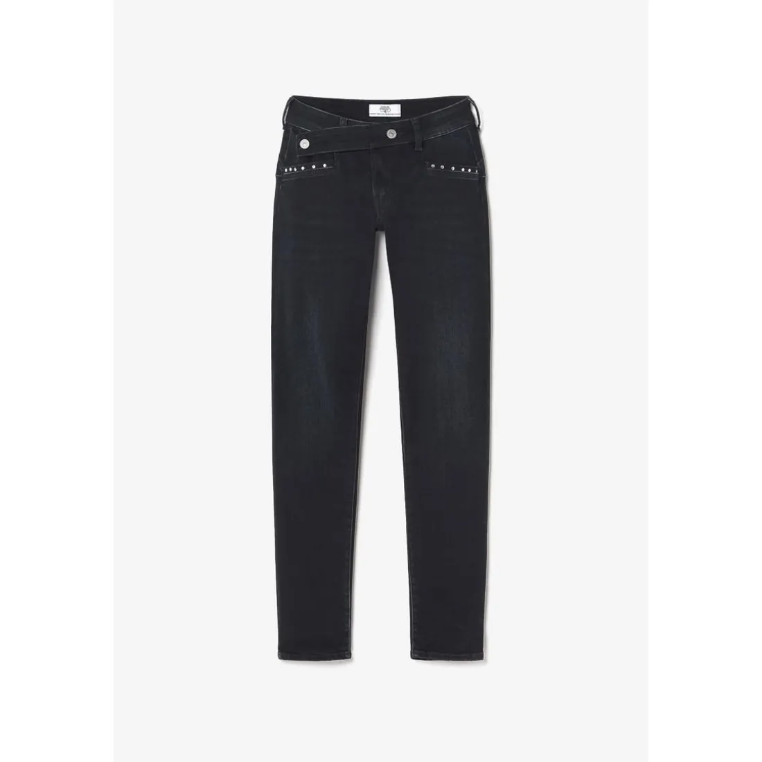 Jeans push-up slim PULP, longueur 34 bleu en coton Lena