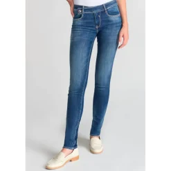 Jeans push-up slim PULP, longueur 34 bleu Ruth