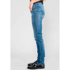 Jeans push-up slim PULP, longueur 34 bleu Ione